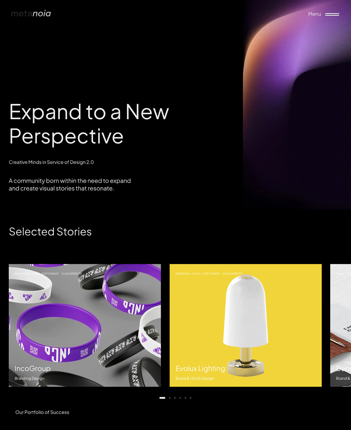 Metanoia Hub Community 3d community elementor figma metanoia spline ui ux website wordpress