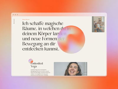 Meike Yoga app body brand design digital embodied germany health launch movement munich relaxation startup studio web wellbeing yoga