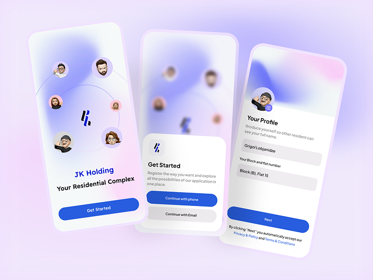 Onboarding Screens UI by Giiikss on Dribbble