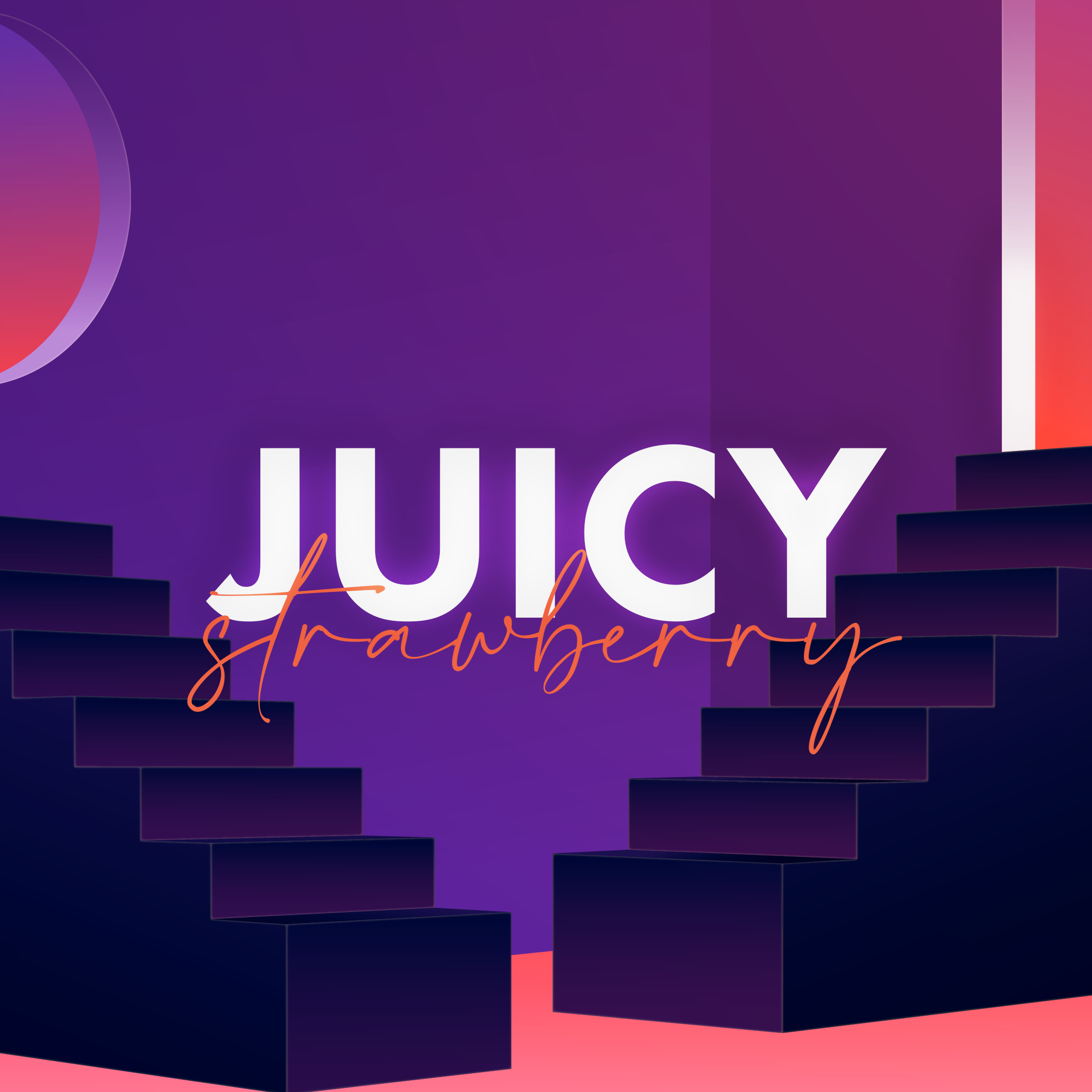 Juicy Strawberry Animation 2d animation animation course creative juicy motion graphics softuni strawberry vector animation