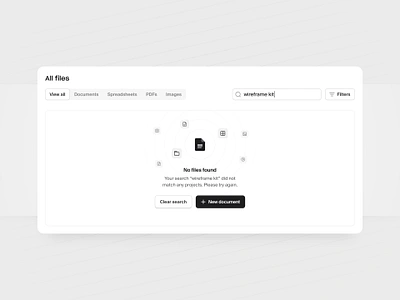 Table empty state — Untitled UI card empty state figma minimal minimalism product design search table table empty state ui ui design user interface