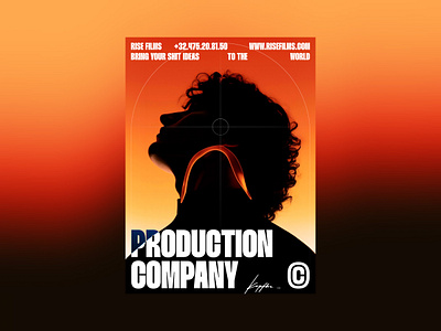 RISE FILMS © / BANNER banner branding film graphic design production