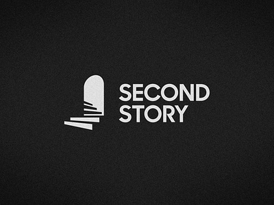 Second Story branding design graphic design identity logo minimal simple stairs symbol video production