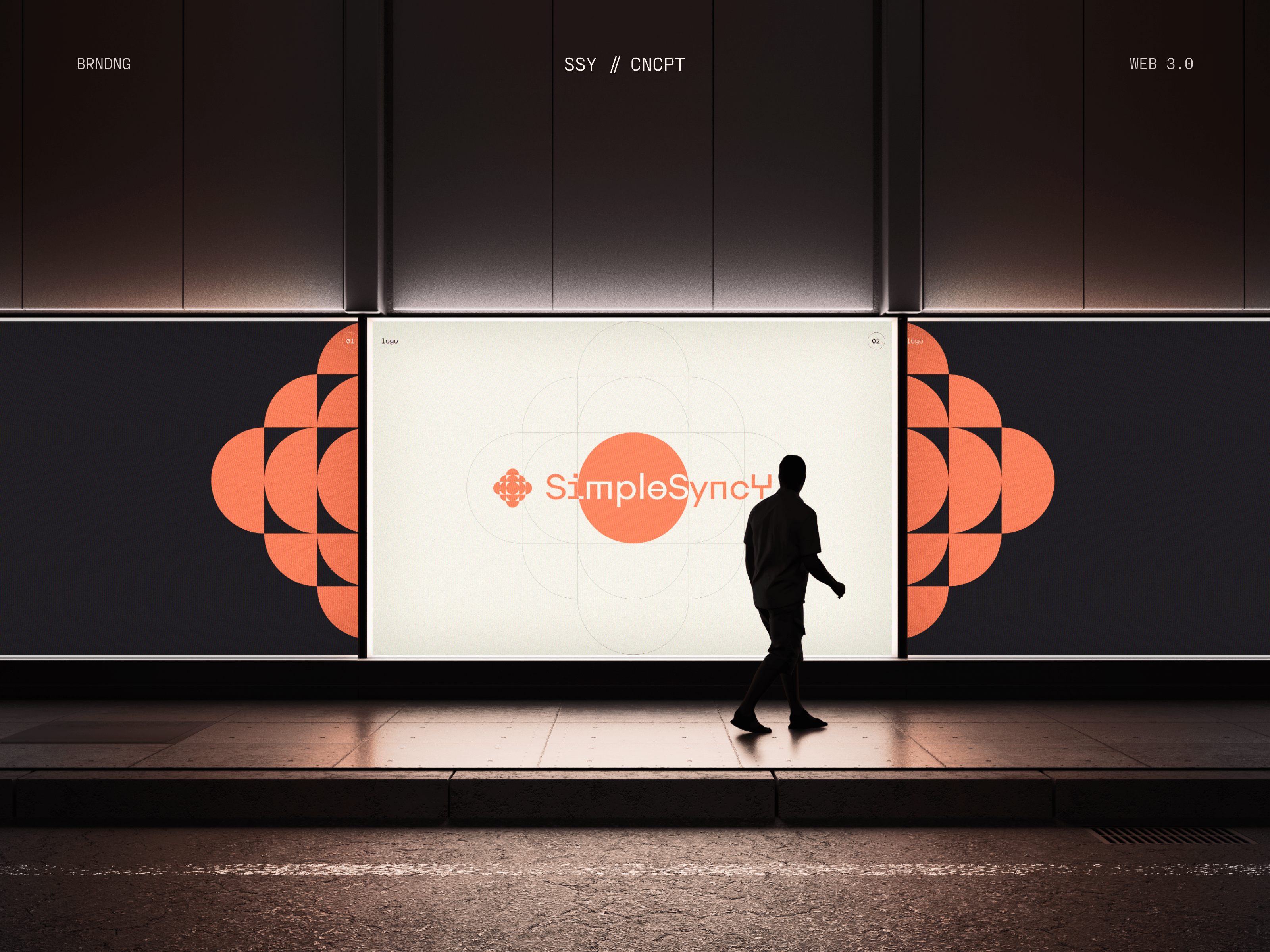 SimpleSyncY // Branding animation blacklead blacklead studio brand branding coin crypto design game logo logotype tetris web web3 web3.0