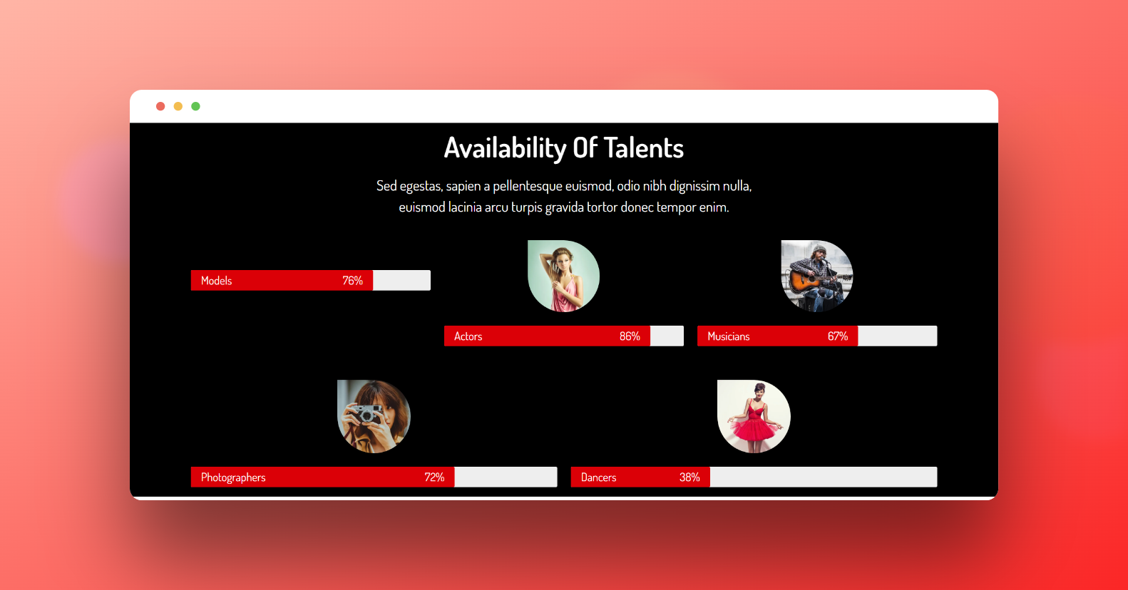 Elementor Progress Bar Block V1 animation branding design elementor elementor template mc design mc starter mc template template ui ux web design