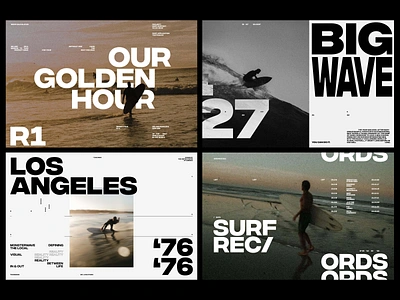 TypoMonday Week N° 56 design editorial interaction interface layout magazine minimalistic surf surfing typography ui webdesign