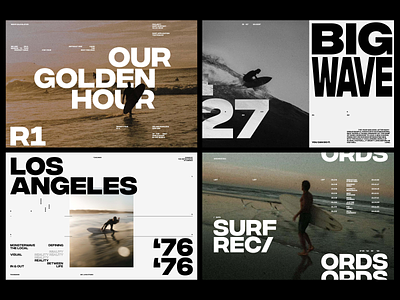TypoMonday Week N° 56 design editorial interaction interface layout magazine minimalistic surf surfing typography ui webdesign