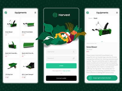 Where innovation meets agriculture in a groundbreaking way app depin farmer harvest plow ui ux web3 citadel