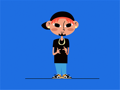 Character Exploration flat flat illustration hiphop swagger