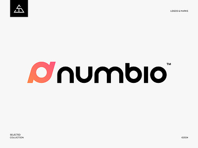 Numbio™ brand identity branding concept logo design designer graphic design graphic designer logo logo designer logo love logomark logos logotype modern logo numbio timeless logo vector