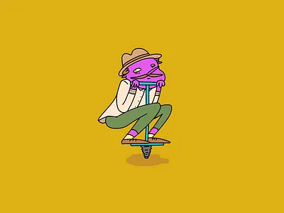 Pogo Joe 2d 2danimation animate animation character design designinspiration digitalart doodle dribbblers funny handdrawn illustration loop motiondesign qwirky