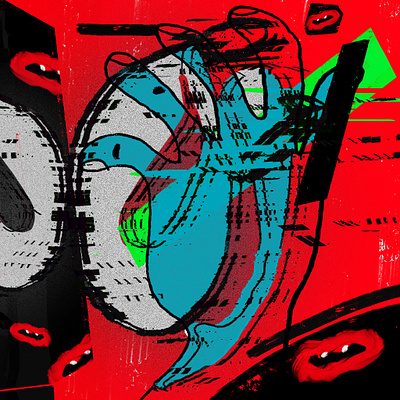86/ 2dillustration abstract abstract illustration digitalart digitalartist girl procreate procreate art trap