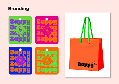 ZAPPY LOGO branding graphic design logo