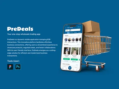 PreDeals – B2B Mobile Application app design css design graphic design html mobile app mobile app development ui ux web design website development