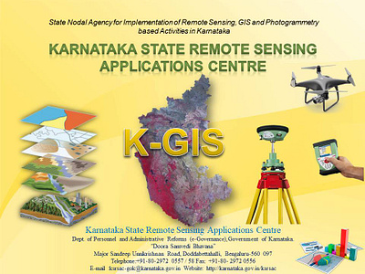 KSRSAC - KGIS (Karnataka Geographic Information System)