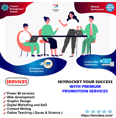 "Promotion Services Poster Design branding graphic design illustration poster vector