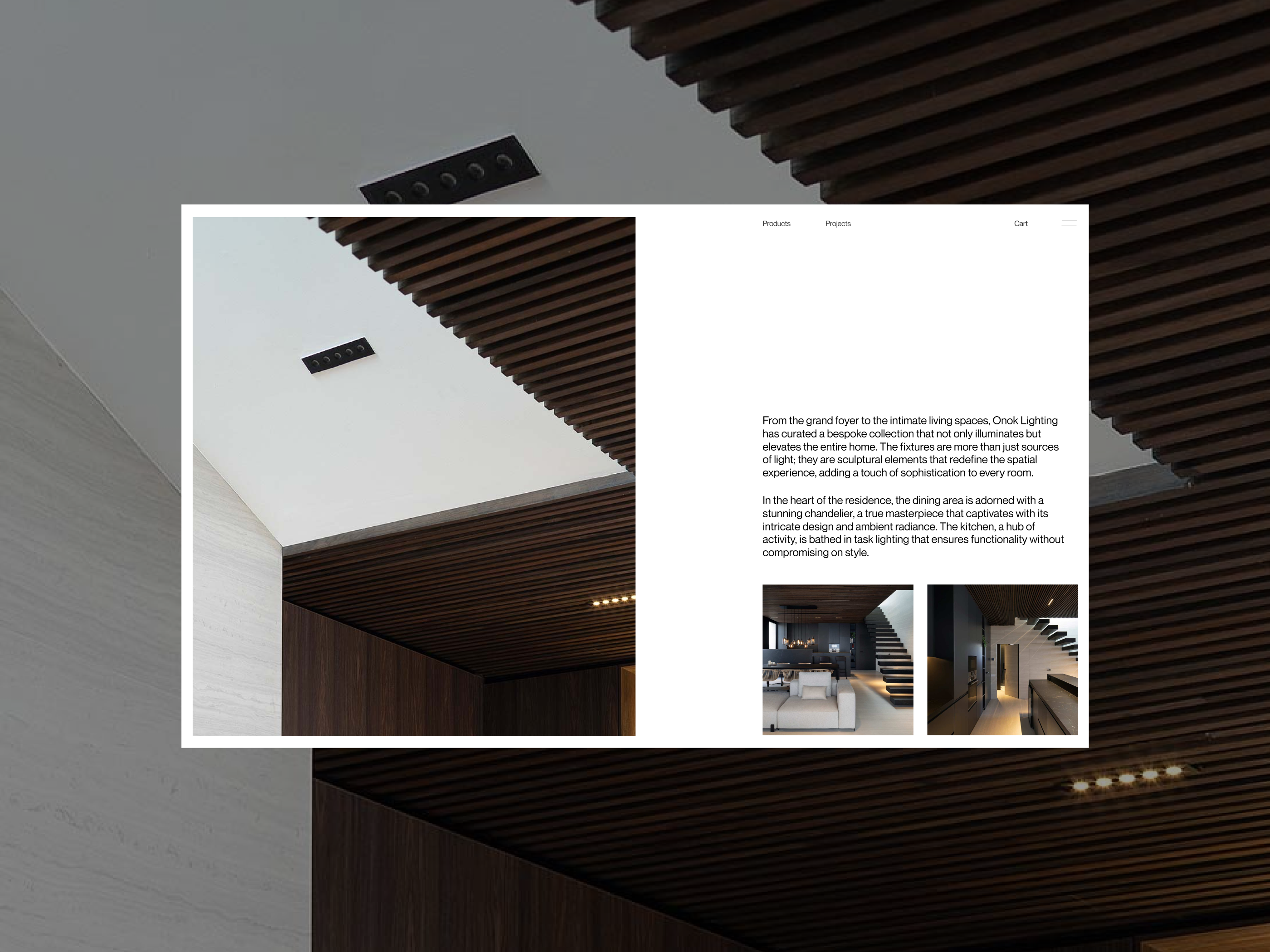 Layout Exploration – Onok art direction design design inspo graphic design layout minimal website minimal website design typography ui uidesign ux website websitedesign