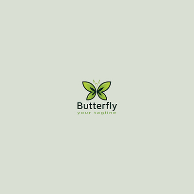 Butterfly Logo Template banner branding cosmetics design graphic design green health illustration logo typography vector