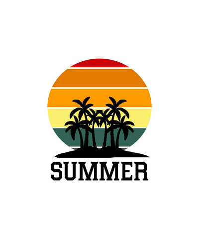 Summer T-shirt Design branding design graphic design logo