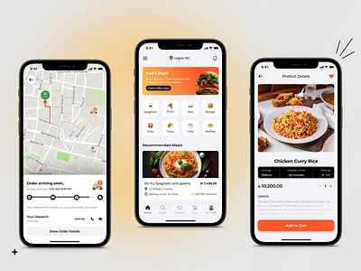 Food delivery - Mobile app delivery app figma design food app food delivery app mobile app ui uiux