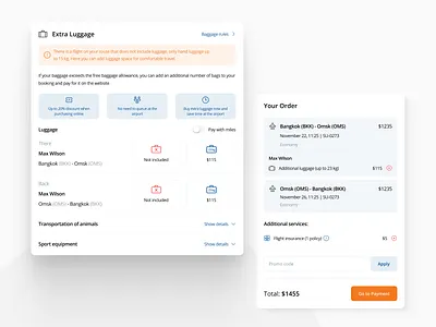 Ticket details | Flight company air company airplane flight interface minimal tickets ui ux web