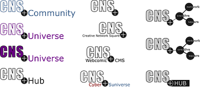 CNS Adaptive logos adaptive logo branding graphic design logo