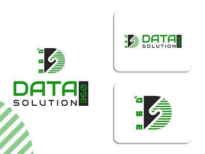 Data Solution 360 Digital Marketing Logo Design logomark