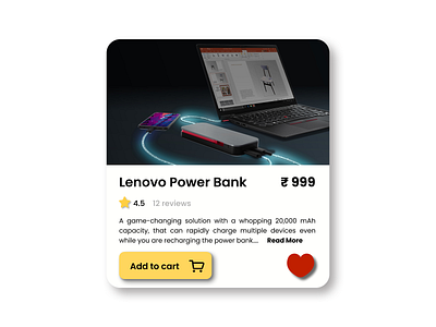 Product Card with Add to cart & Favorite button daily ui challenge drop shadow effect figma product card product card design ui ui challenge 90 days ui component ui design user interface