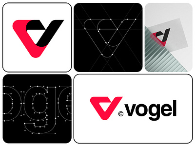 Vogel brand brand designer branding brands davor butorac dbworkplay icon lettermark logo logo abstract logo crpyto logo designer logo fintech logo lettermark logomark logos logotype symbol visual identity