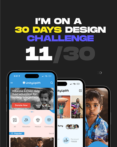 Gamifying help and charity app interface design challenge charityapp desginfeedback designcommunity gamification trustappdesign ui uidesign uiux userexperience