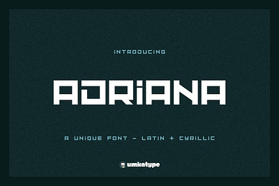 Adriana Font adriana font bebas ui bison branding display font sophisticated foreign headline high fashion impact interface italic fonts italics modern fonts outline presentation sans serif sophisticated sports strong