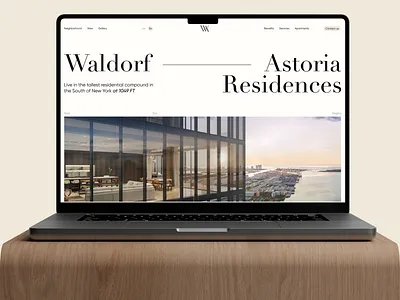 Real estate website "Hero section" design figma interface photoshop ui ux webdesign