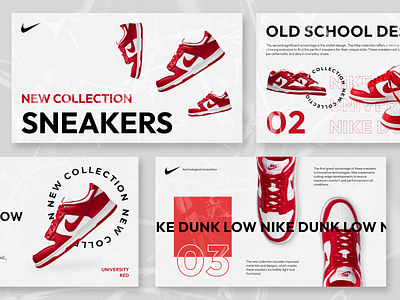 Sneakers presentation graphic design nike presentation sneakers