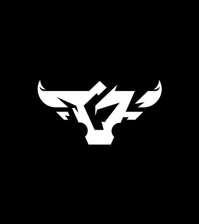 Bull Head branding bull gym head logo logoforsale logomark sports strong