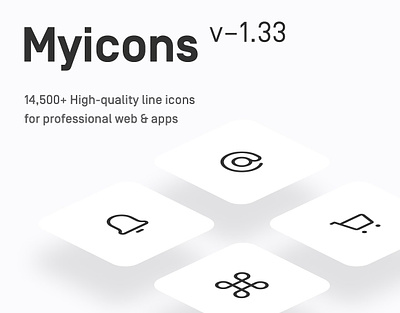Myicons - Premium Vector line Icons business icons icons packs line line stroke money icons perfect stroke ui icons user icons vector vector icons vector social icons weather icons