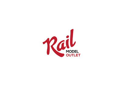 Rail logo branding design graphic design illustration illustrator logo typography vector