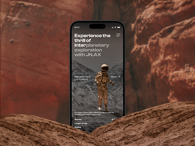 Interplanetary Mobile App Exploration 3d animation app dribbble edtech figma interplanetary mars mobile space trading transition travel ui ux xd