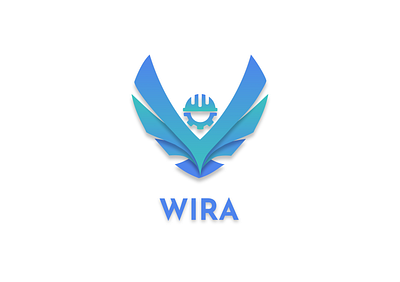 WIRA Logo: Engineering Startup branding graphic design logo