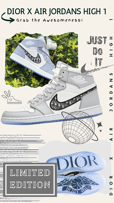 shoe flier graphic design