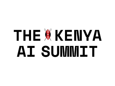 The Kenya AI Summit: Tech Conference branding graphic design logo ui