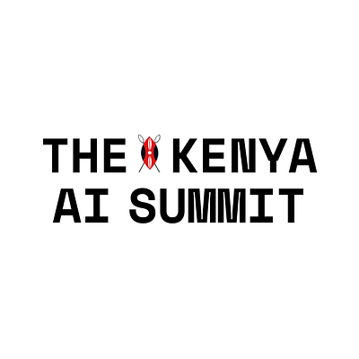 The Kenya AI Summit: Tech Conference branding graphic design logo ui