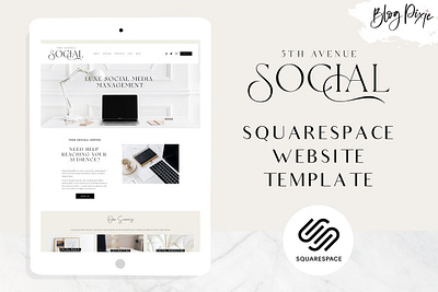 Squarespace Template 5th Avenue designs themes templates and