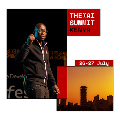 The Kenya AI Summit: Event Posters branding graphic design logo ui