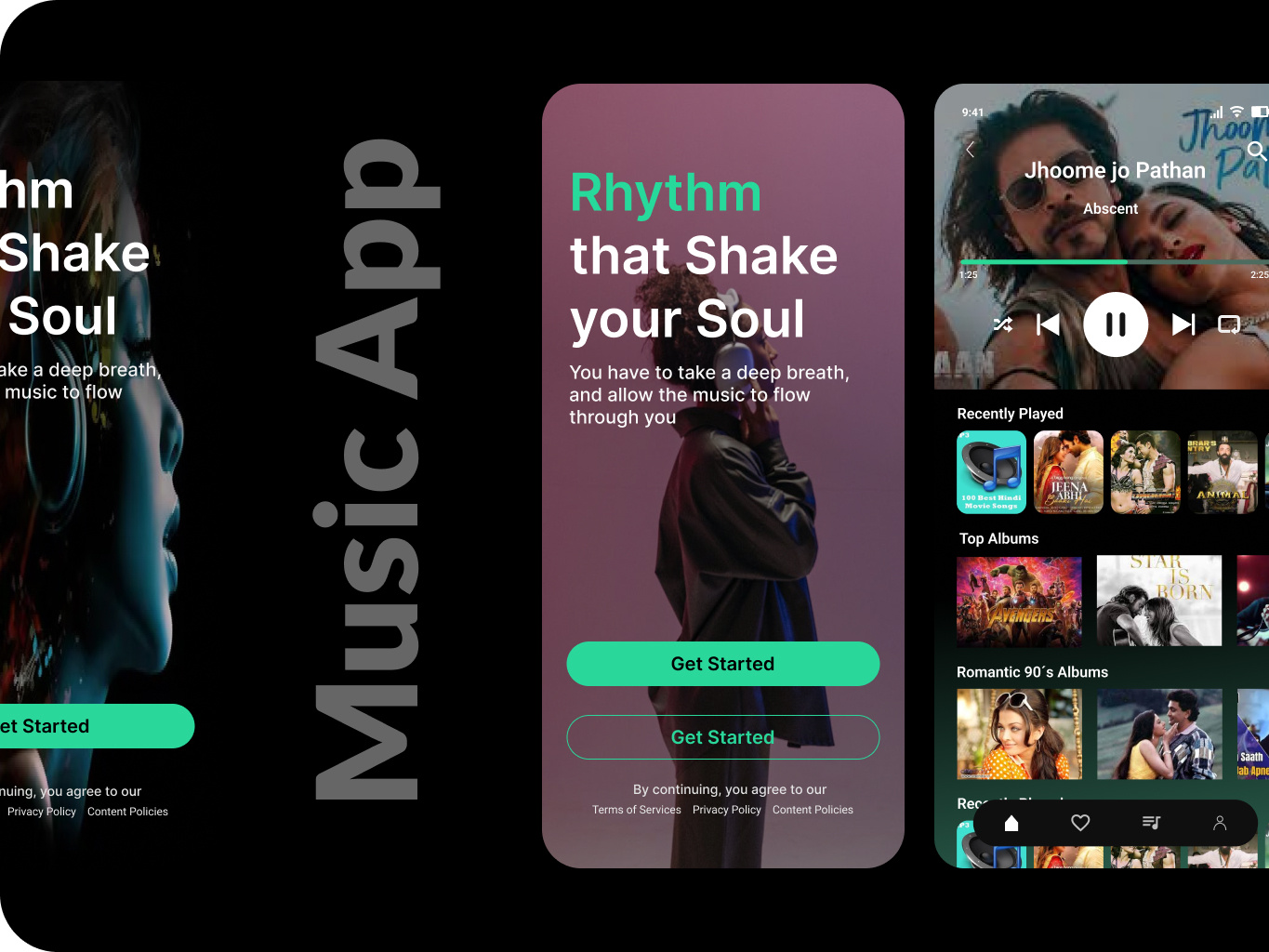 Groove Music App by Sweta ghosh on Dribbble