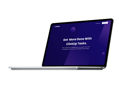 Redesign of a Simple Webpage for Clickup. adobe xd figma graphic design illustrator photoshop product design ui uiux uiux design user experience user interface user persona ux web design