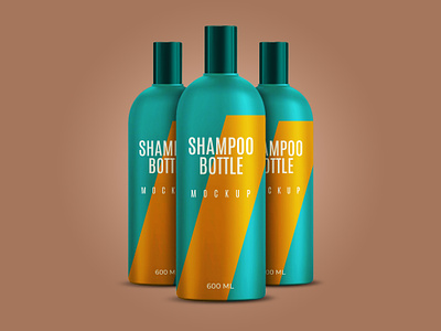 FREE Shampoo Bottle Mockup brand aesthetics