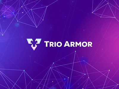 A Modern Gaming Logo Design Based on Trio & Armor | Cool | New armor brand branding color cool creative design gradient graphic design identity logo new professional trio unique vector