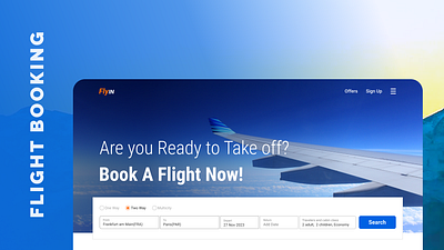Flight Booking UI flight booking ticket booking web ui