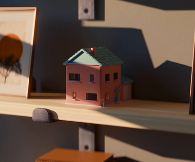 Shelf Life 🏠 3d animation motion graphics