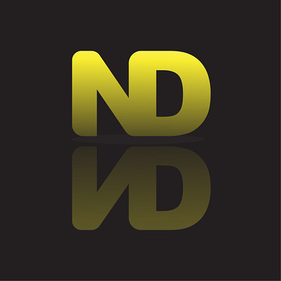 ND LOGO branding graphic design logo